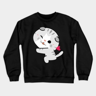 Smile cat Crewneck Sweatshirt
